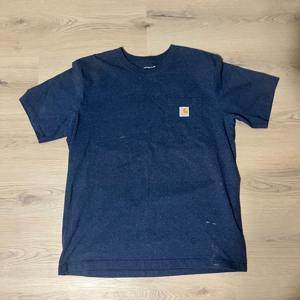 Size L, Blue Carhartt T-Shirt,